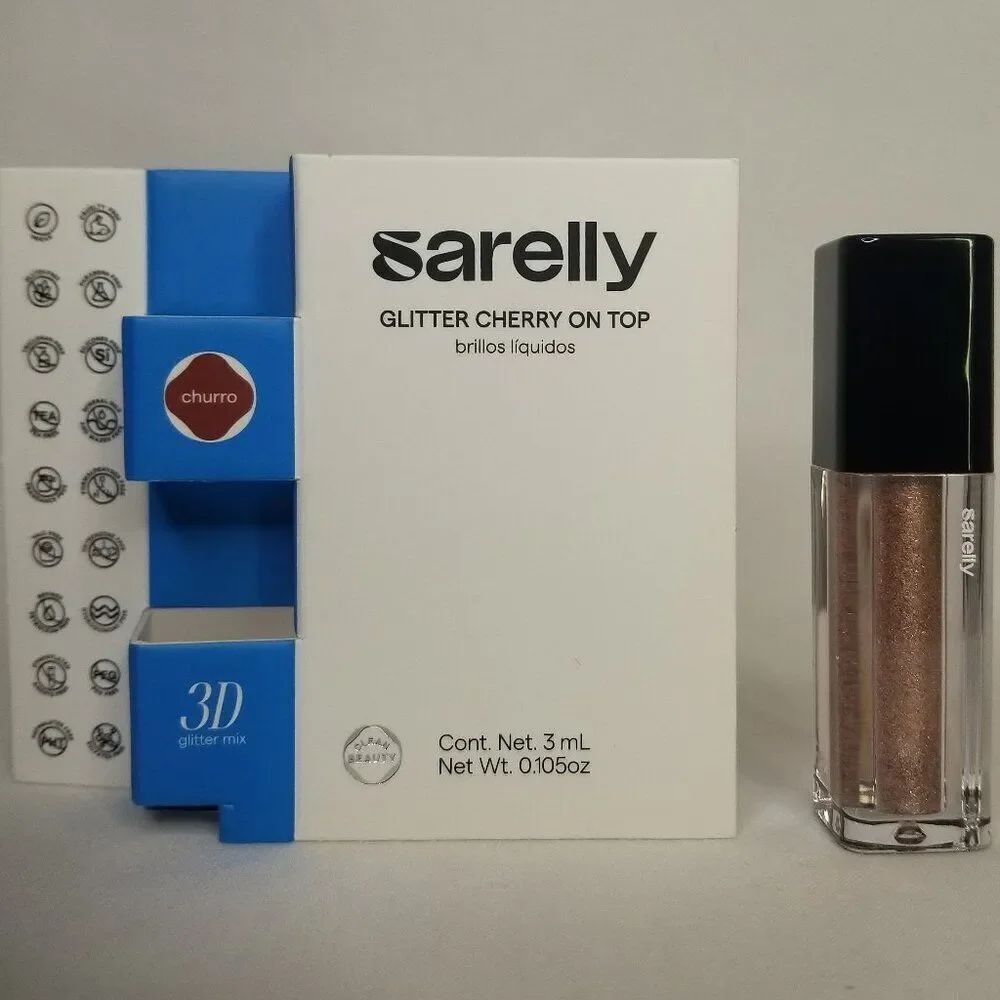 Sarelly Creativo Lab - Cherry On Top Glitter in Caramel Churro Crumble